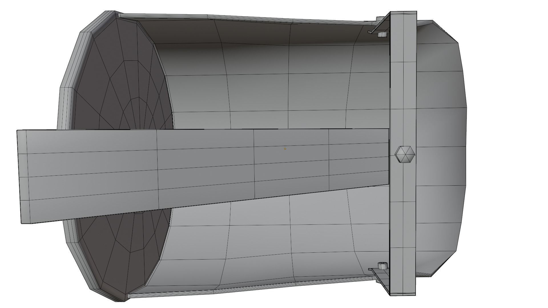 Feed Scoop 3D model_17