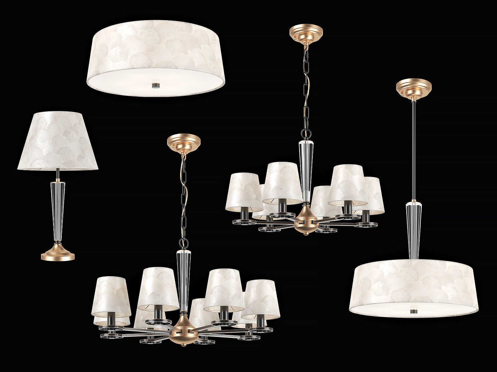 707 Perla Lightstar Collection of Lamps _2