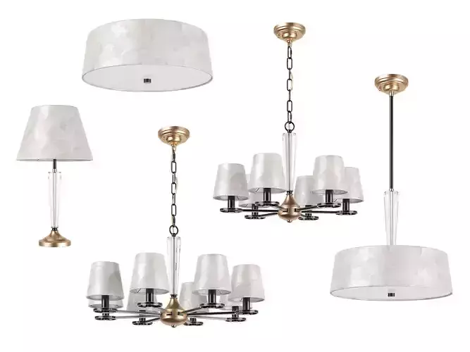 707 Perla Lightstar Collection of Lamps 
