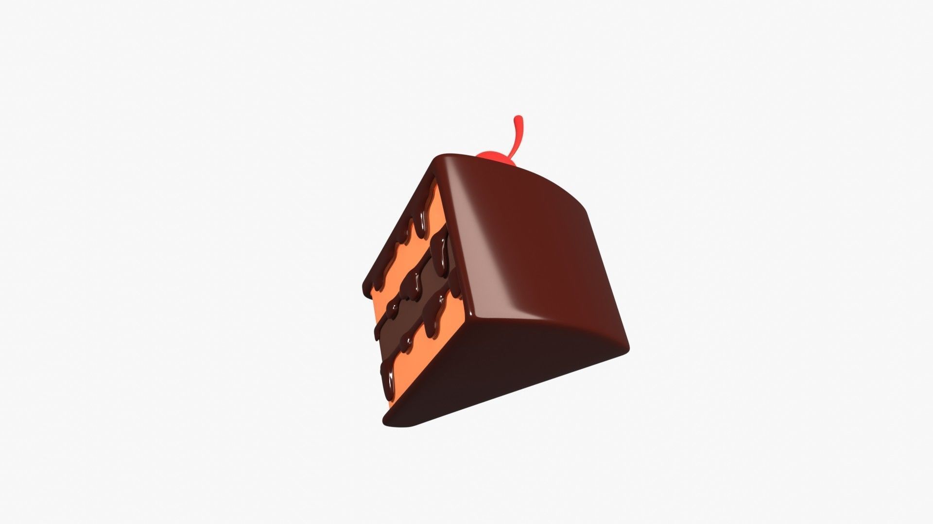 Cake 3D Illustration 3D model_11