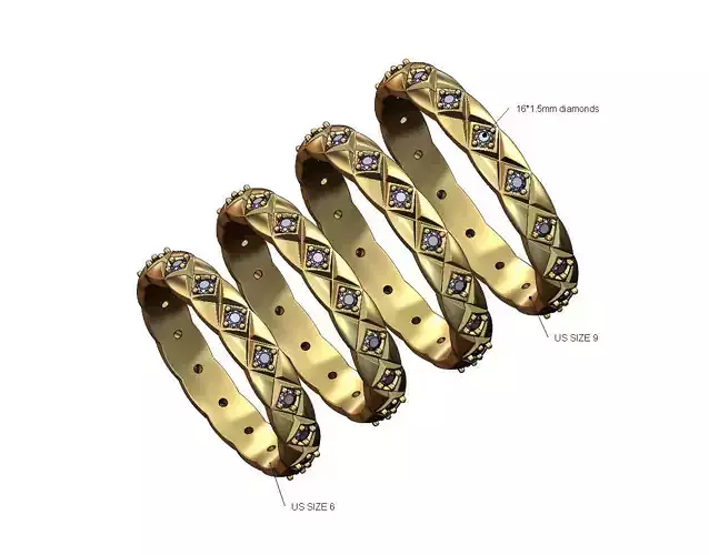Diamond eternity thin cross stitch engraving band US sizes 6to9