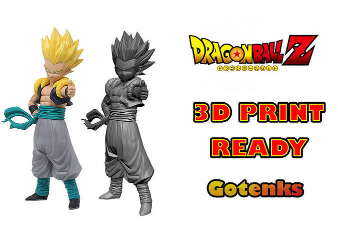 Gotenks 3D print model