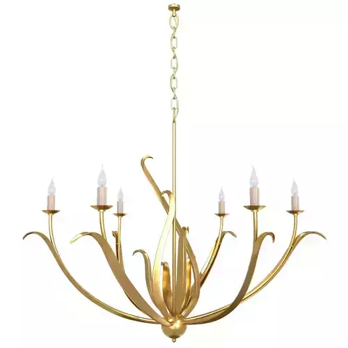 Currey and company menefee chandelier 