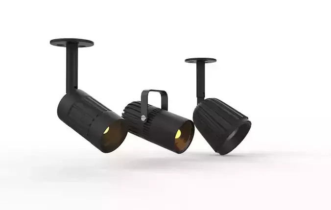Led Spot Light 3D model