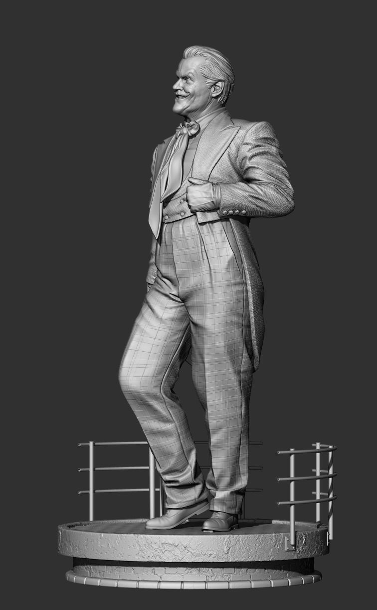 The Joker - Batman 1989 - 3D Print Model 3D print model_6