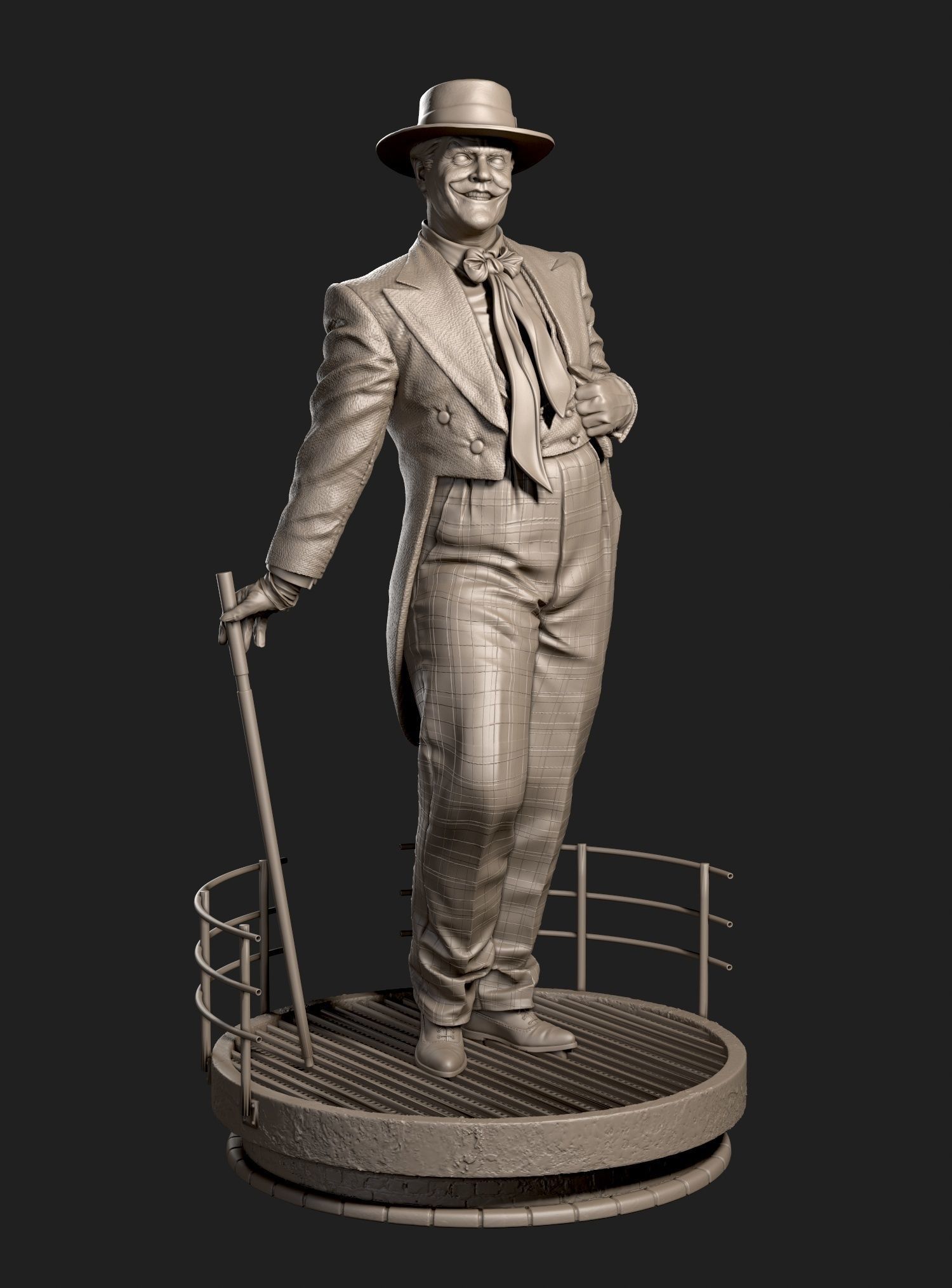 The Joker - Batman 1989 - 3D Print Model 3D print model_1