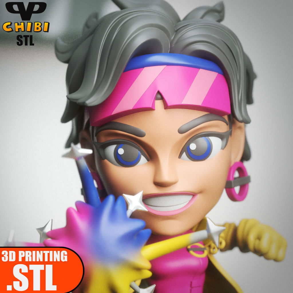 Jubilee Chibi STL for 3D Printing ChibiSTL 3DXM 3D print model_1