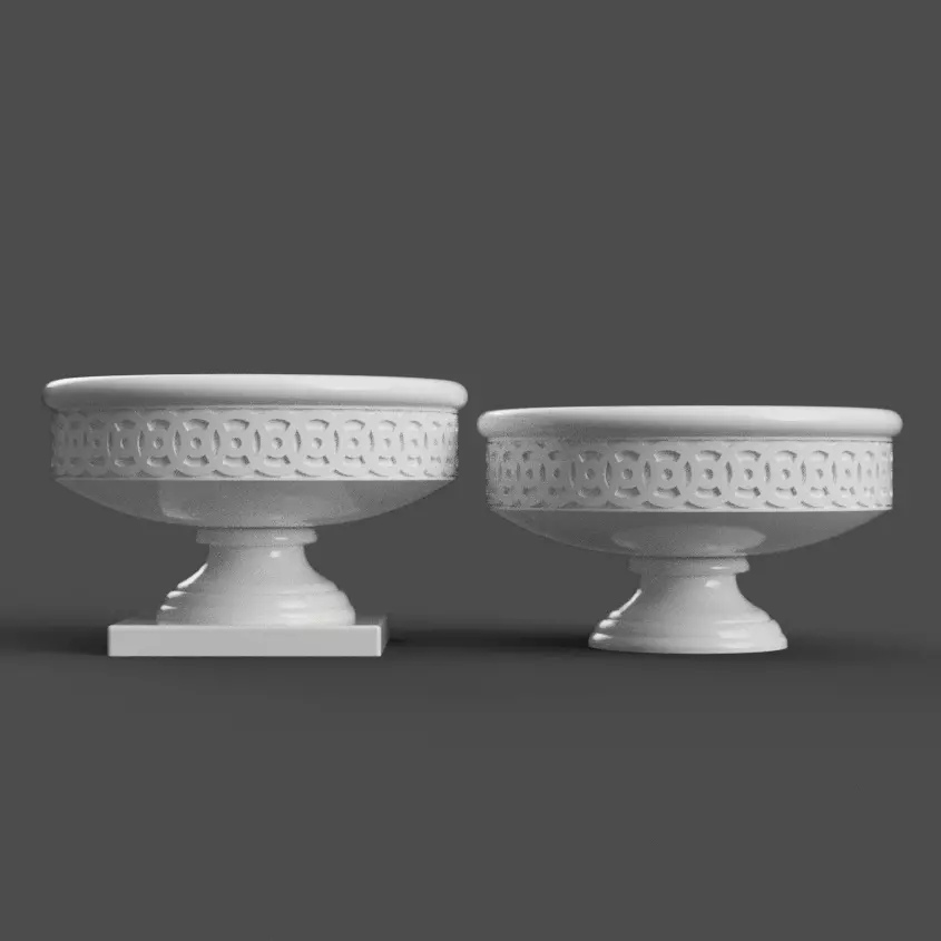 decorative planter - vase - candy dish -Urn 3D print model