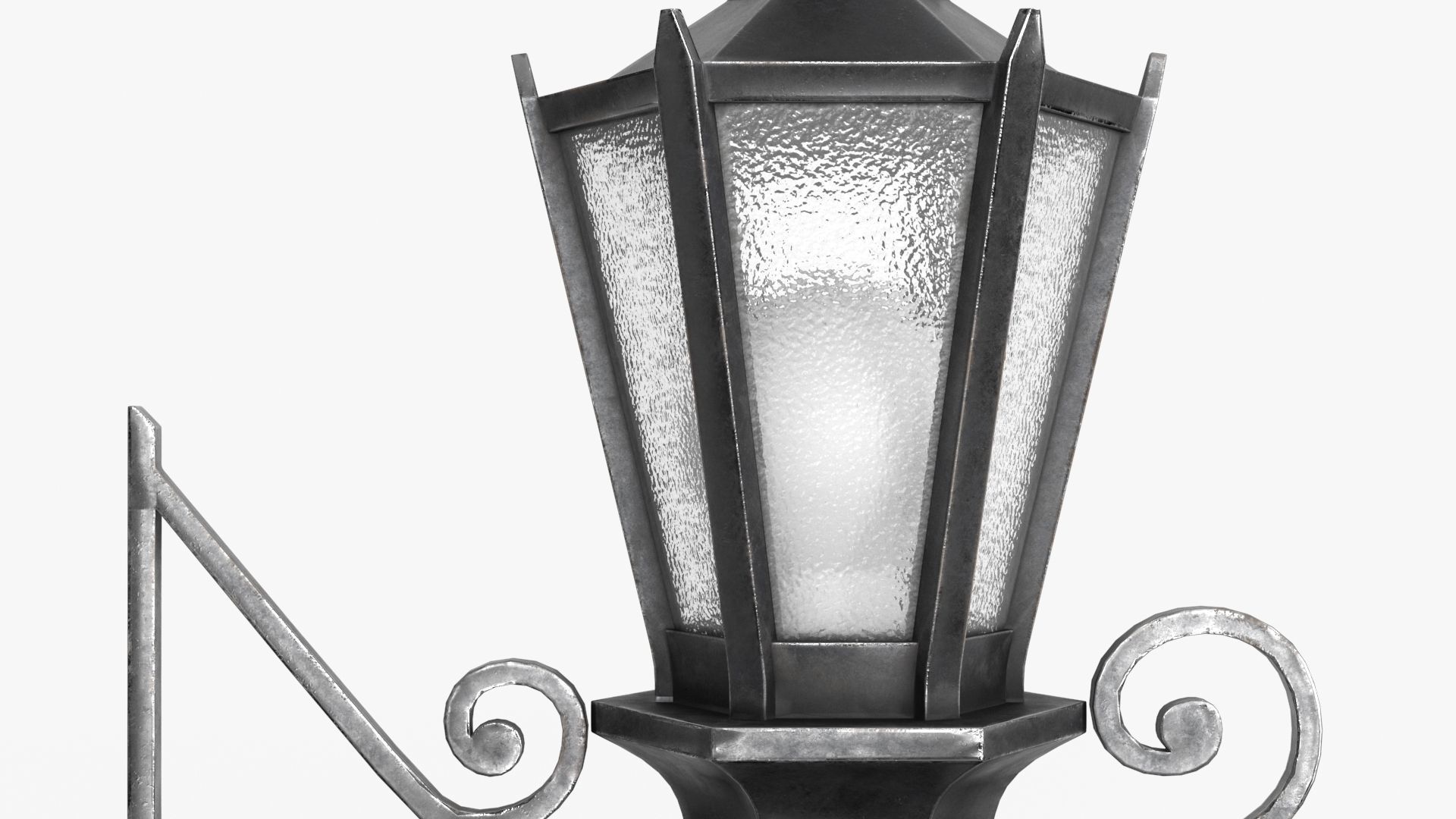 Street Light v4 Low-poly 3D model_4