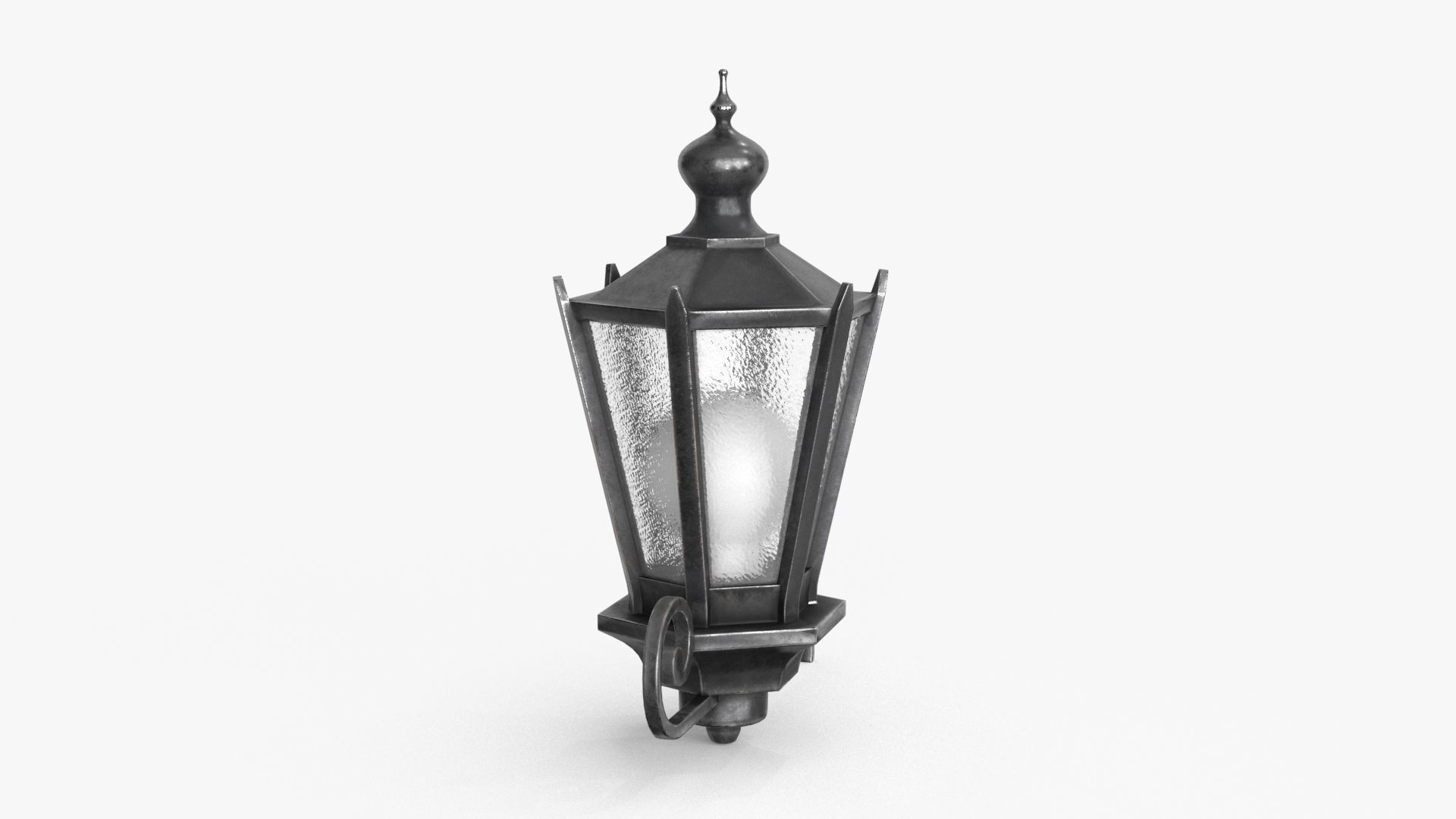 Street Light v4 Low-poly 3D model_11