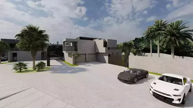 Casa Scene-villa-modern house