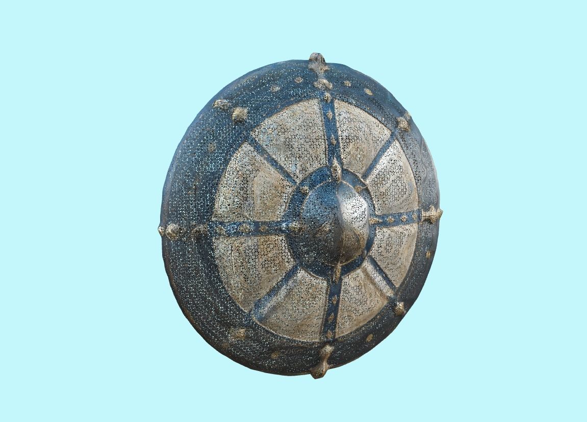 Medieval Knights Shield - Historical 3D model_2