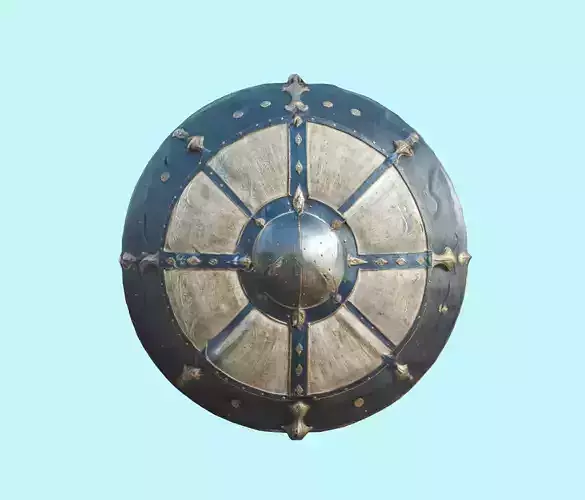 Medieval Knights Shield - Historical 3D model