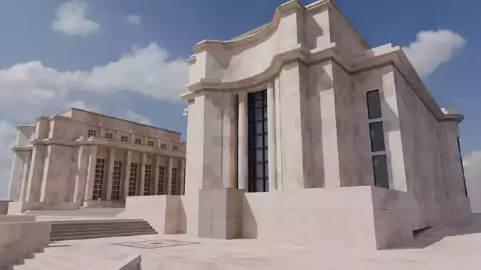 Paris Trocadero Main Building