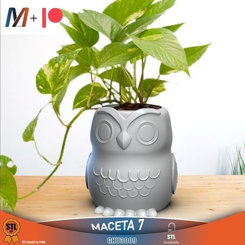 GHU3009 MACETA 7 3D print model