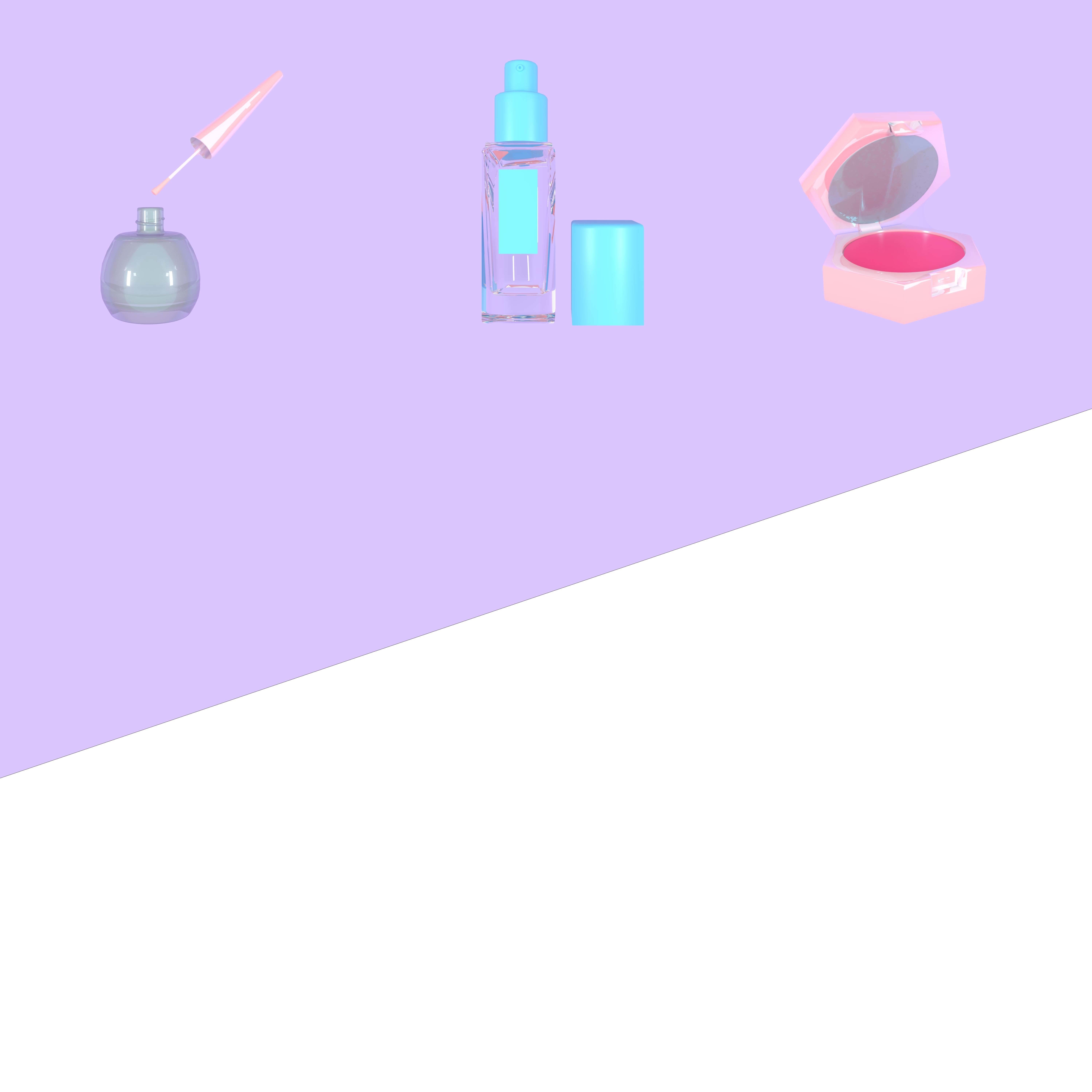 Exclusive Cosmetic Icon Pack 3D model_3