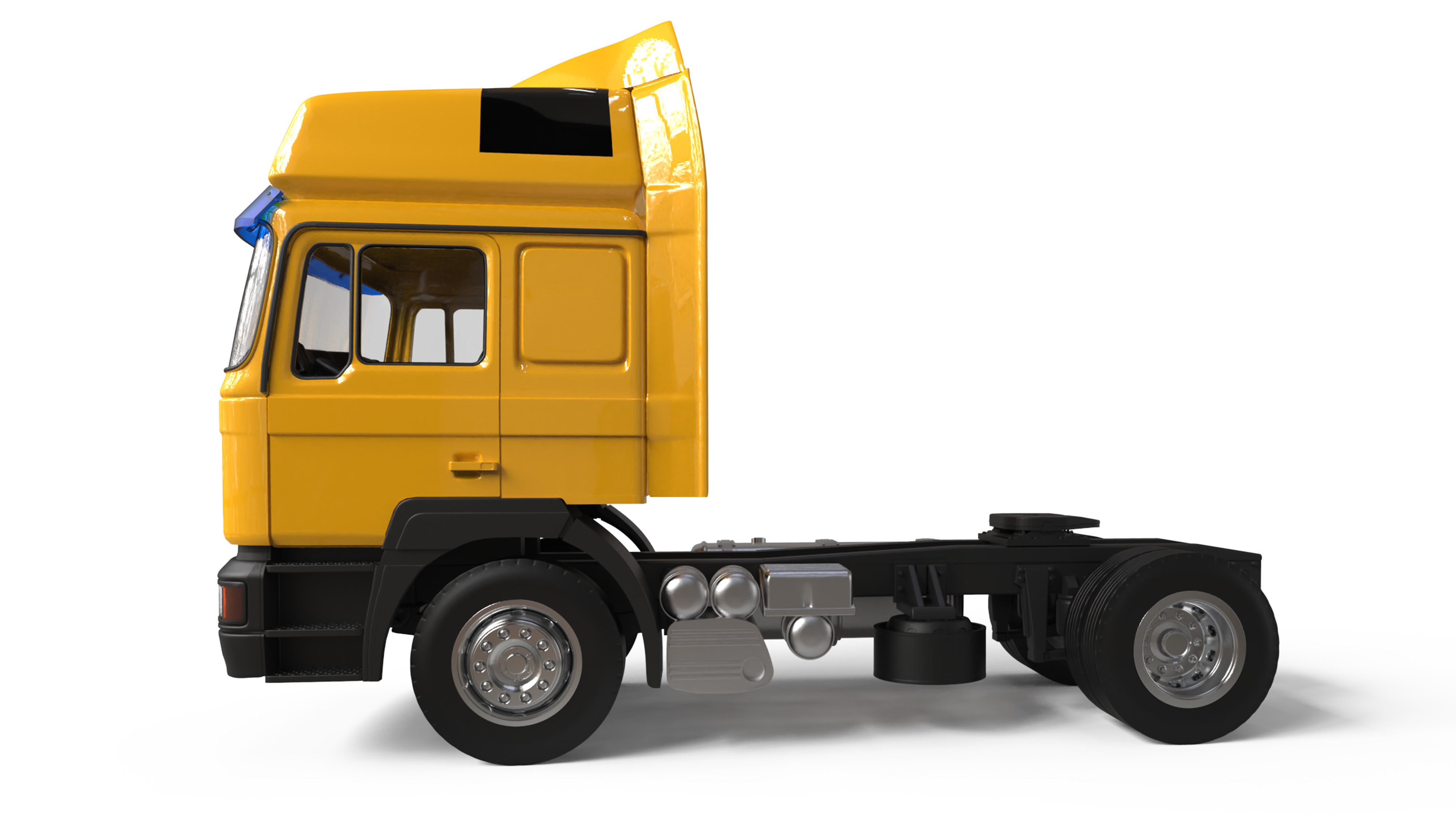 German industrial Truck F2000 Evolution Cab over engine  3D print model_4