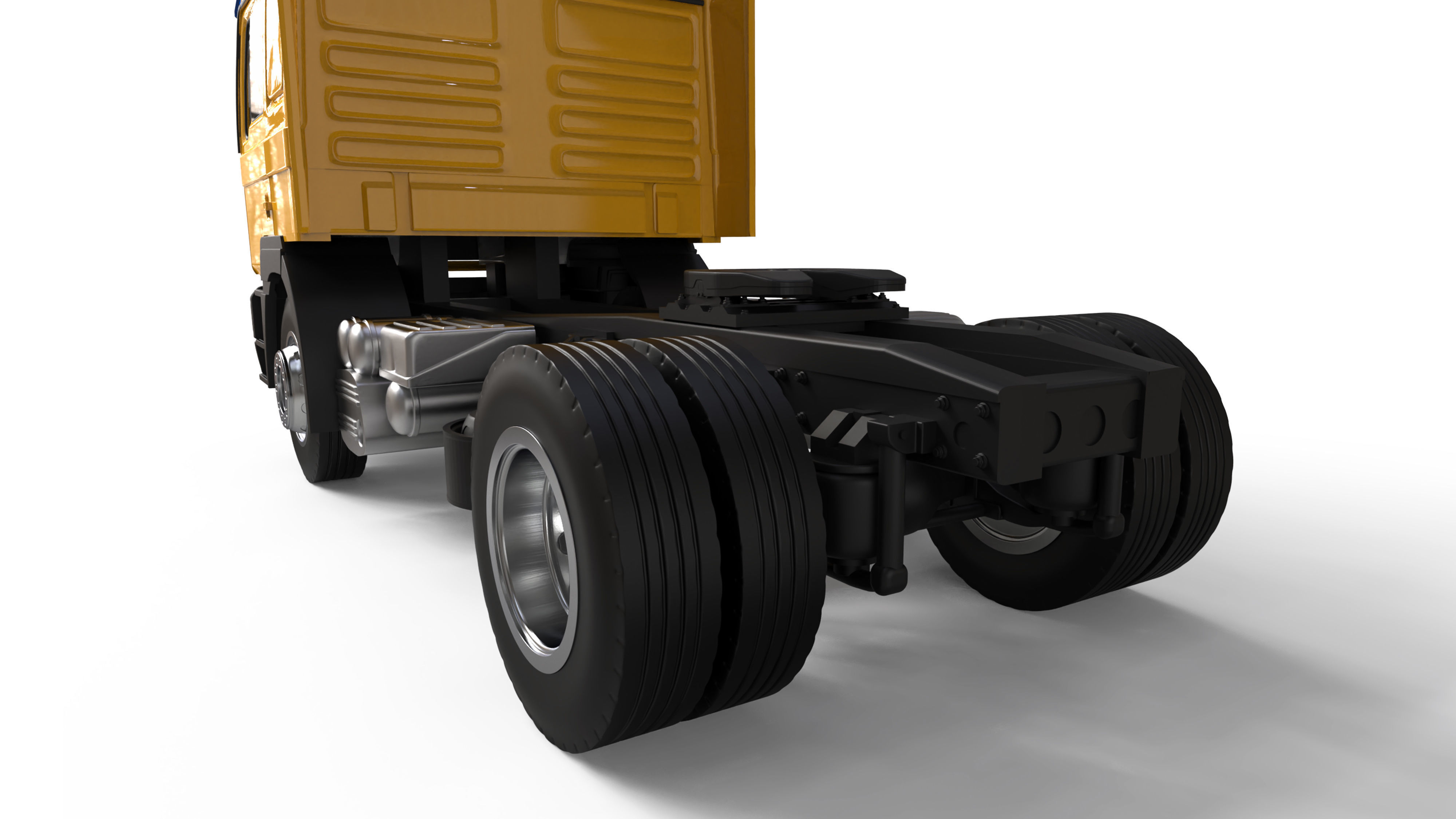 German industrial Truck F2000 Evolution Cab over engine  3D print model_6