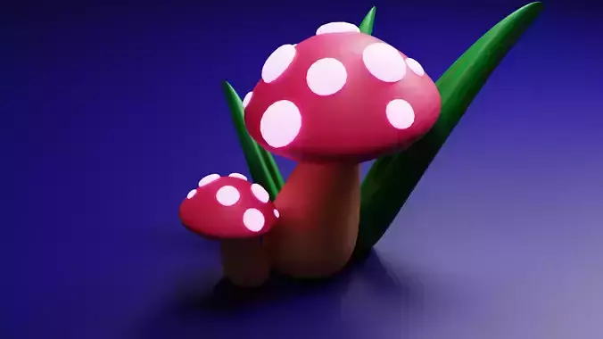 3D Mushroom