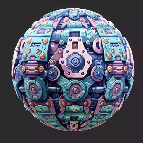 Sci-FI Seamless Texture  Texture