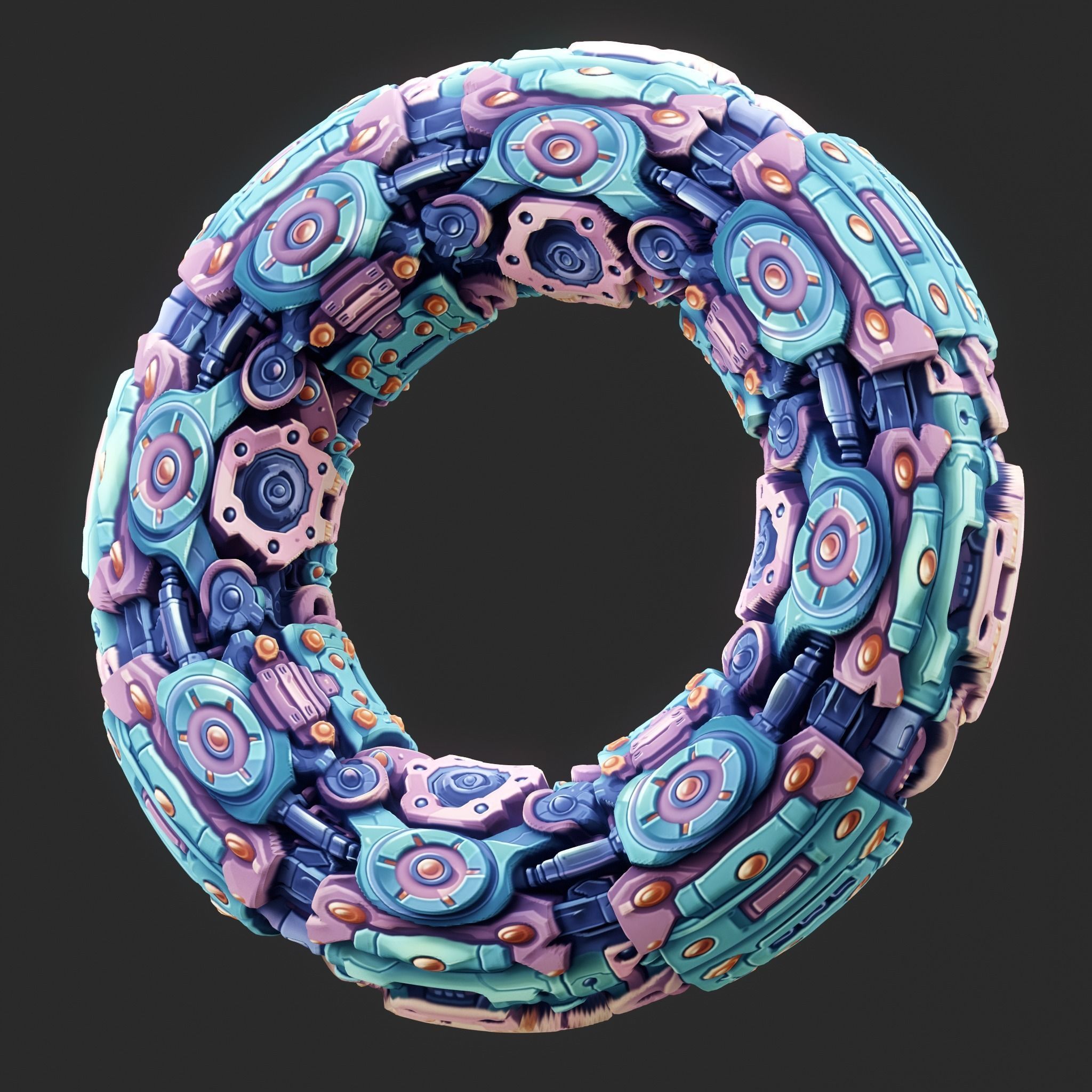 Sci-FI Seamless Texture  Texture_2