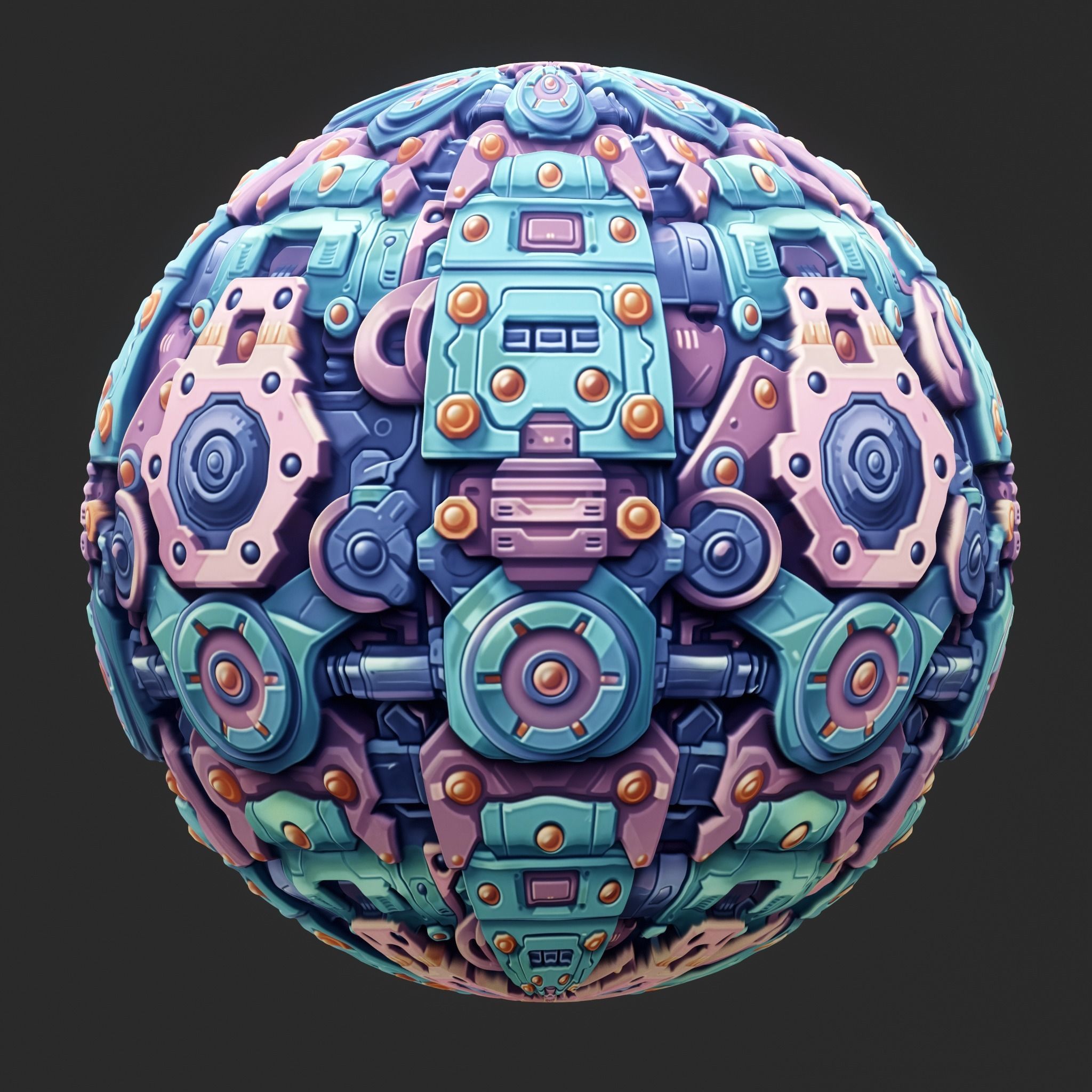 Sci-FI Seamless Texture  Texture_5