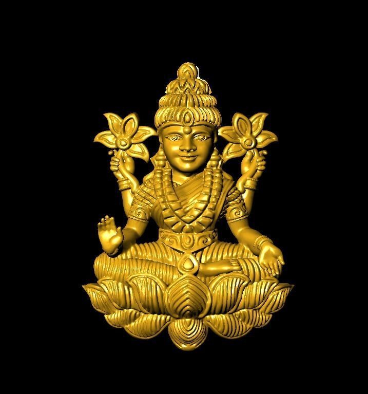 LAXMI  MODEL 3D print model_12
