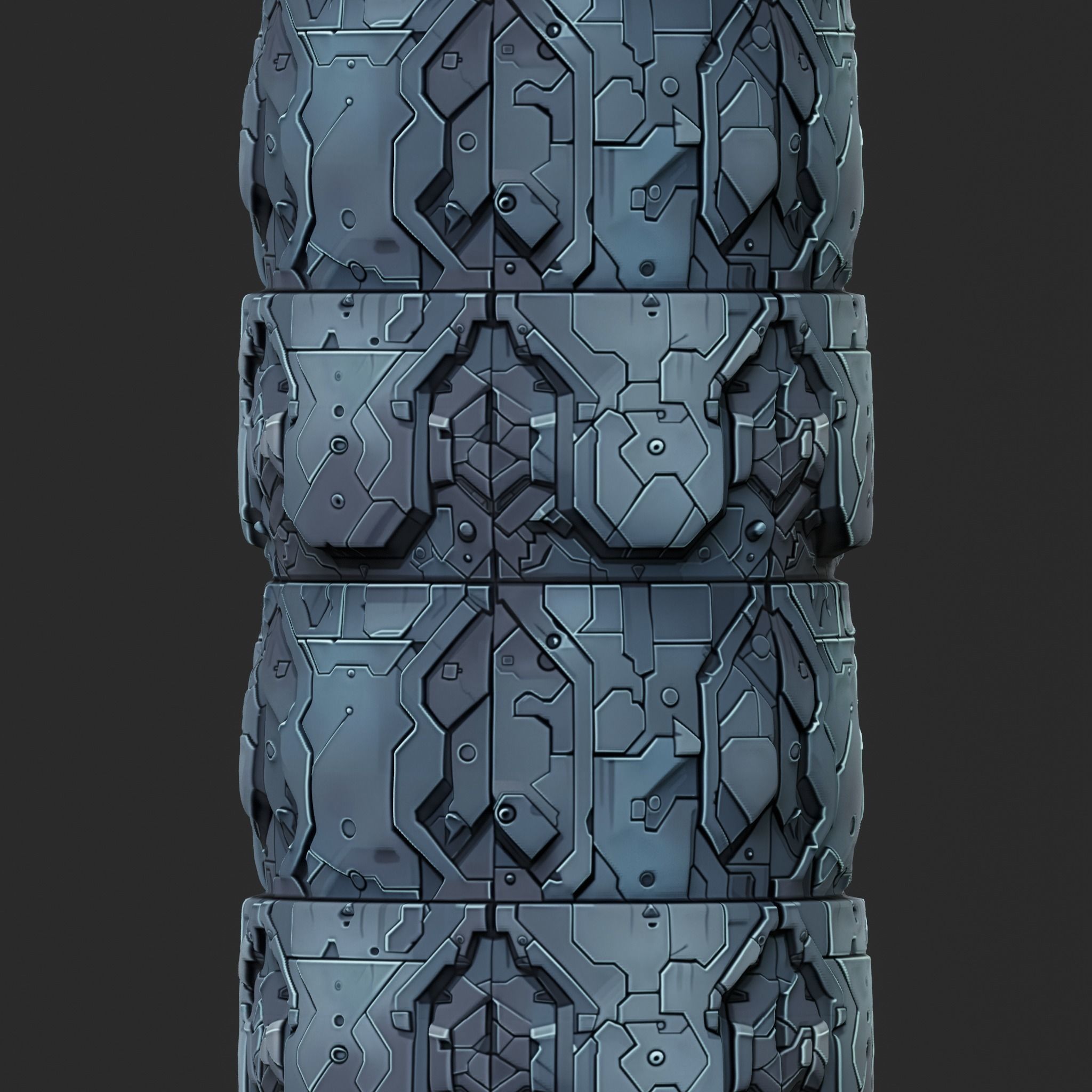 Sci-FI Seamless Texture  Texture_2