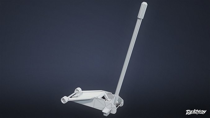 TOOLSHED - Car Jack 01 - LOW POLY Low-poly 3D model 2