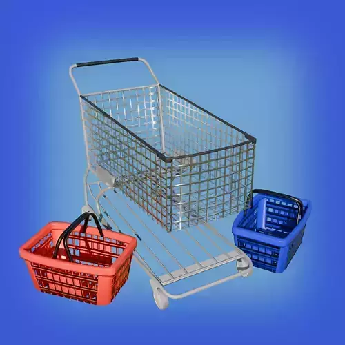 Shopping Cart and Basket