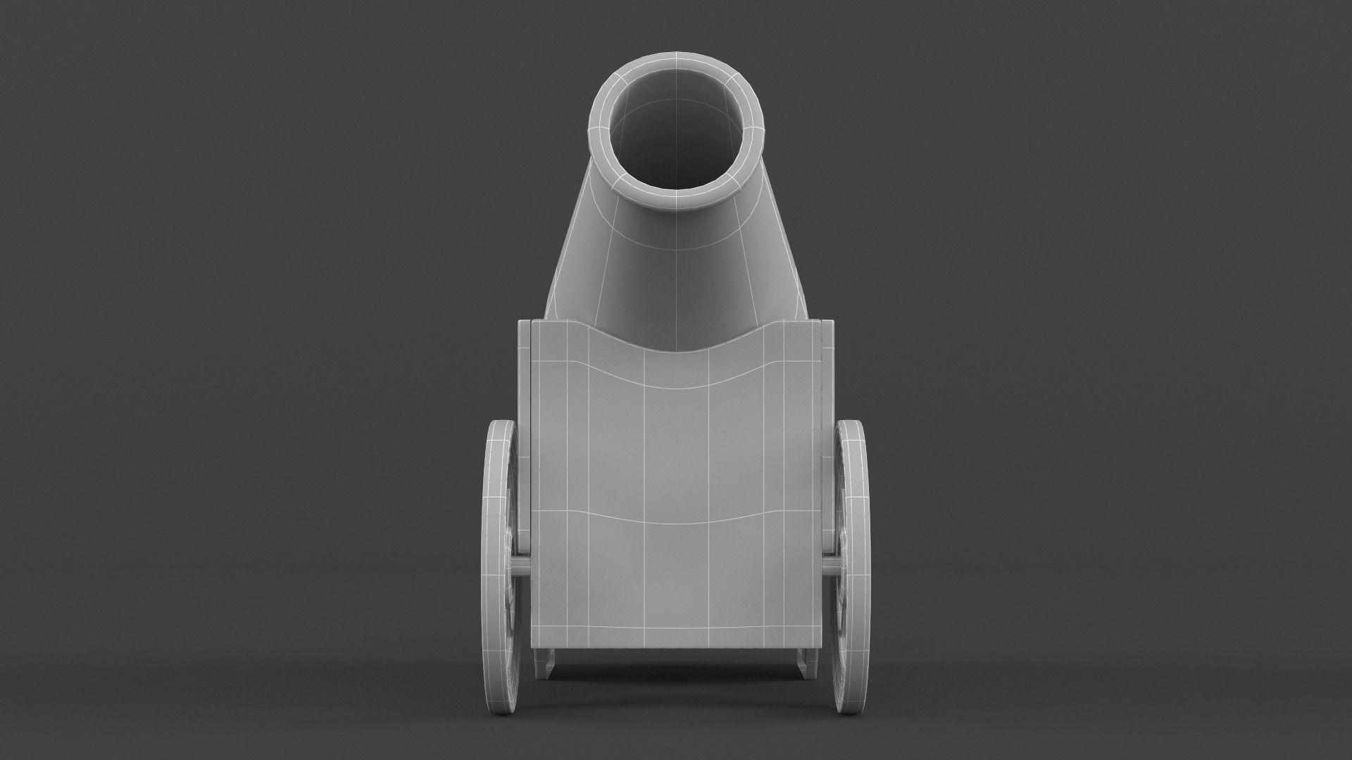 Circus Cannon 3D model_10