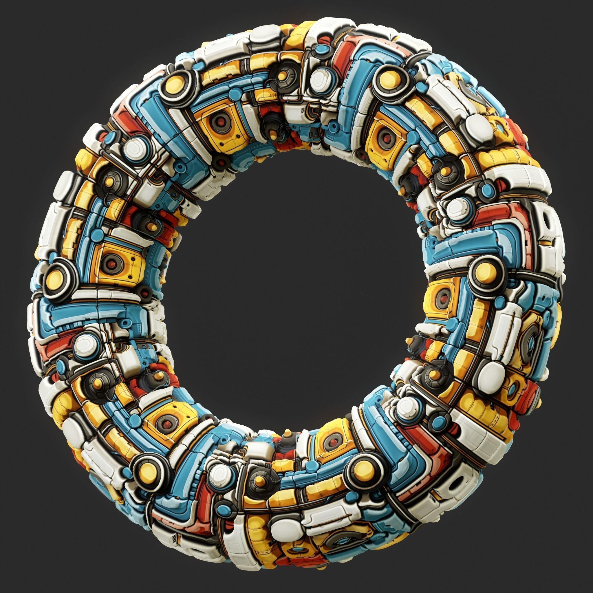 Sci-FI Seamless Texture  Texture_4