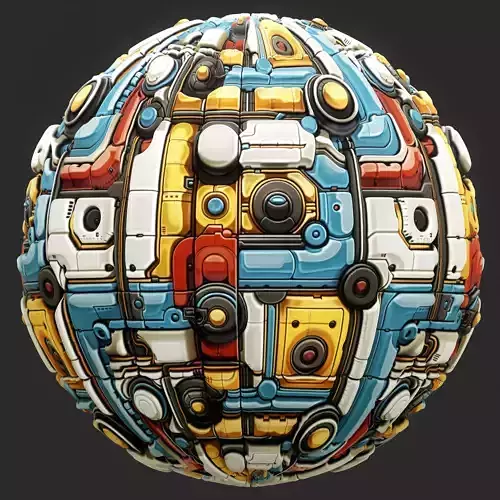 Sci-FI Seamless Texture  Texture