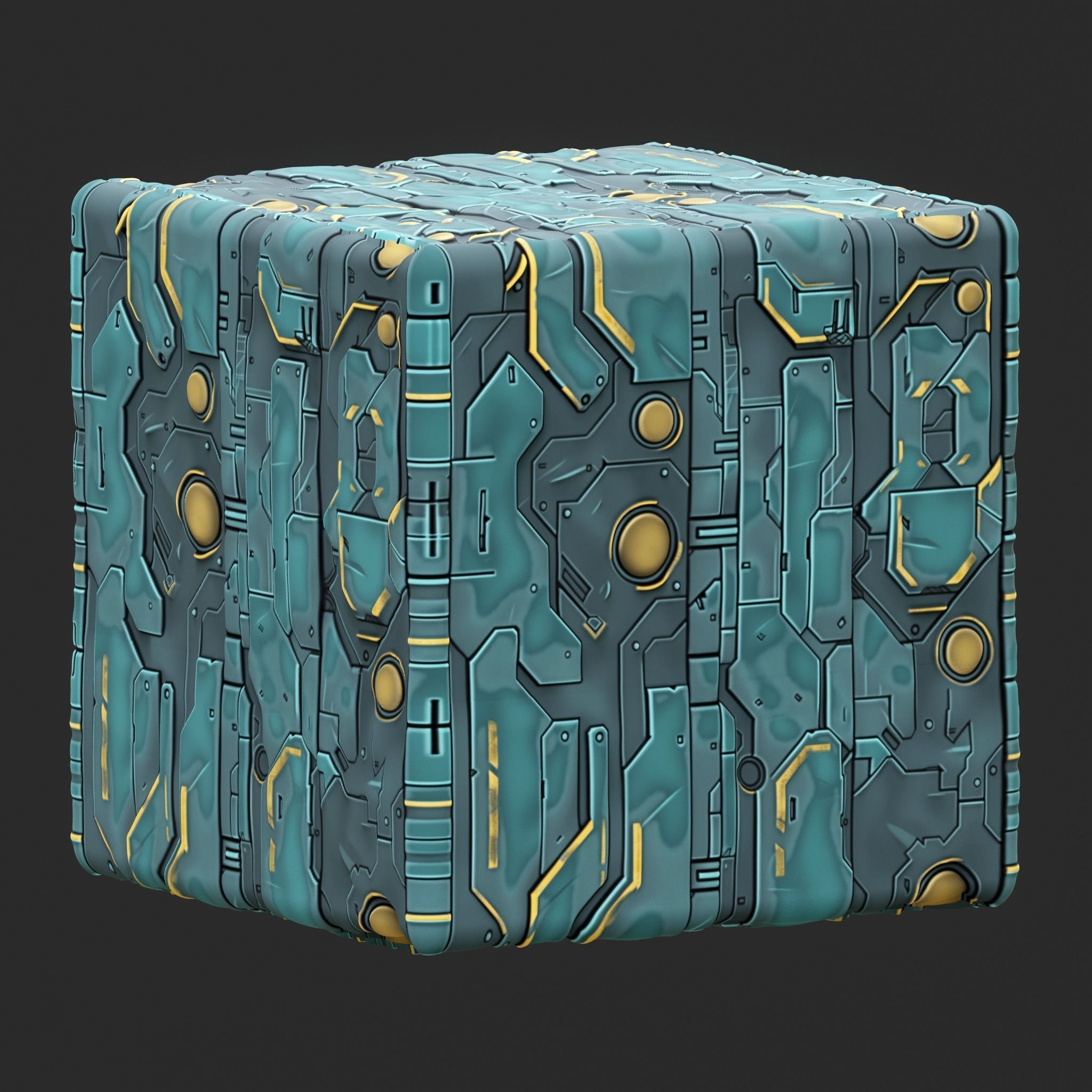 Sci-FI Seamless Texture  Texture_1