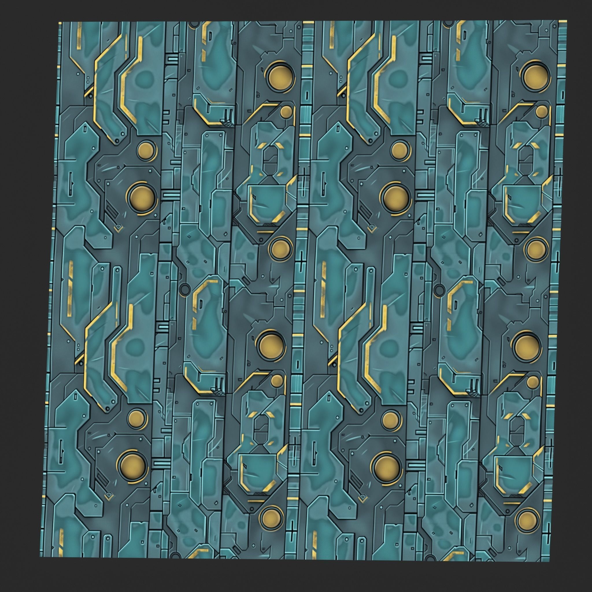 Sci-FI Seamless Texture  Texture_2