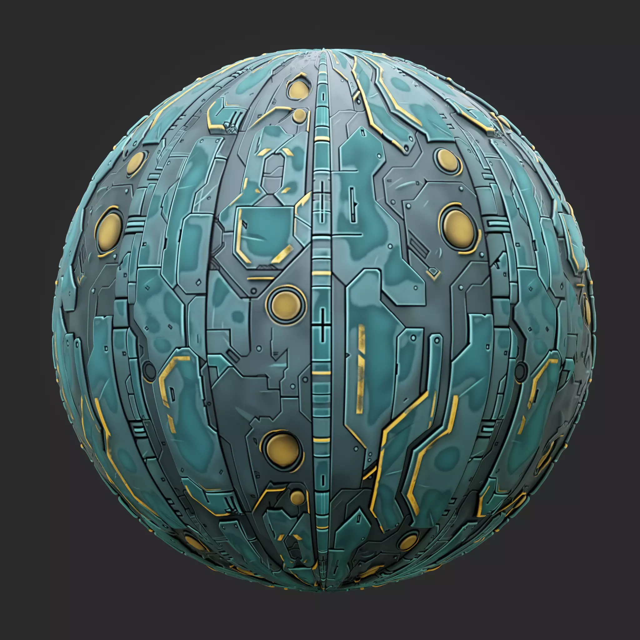 Sci-FI Seamless Texture  Texture_0