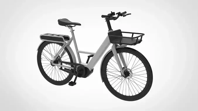 midmotor ebike 3D print model