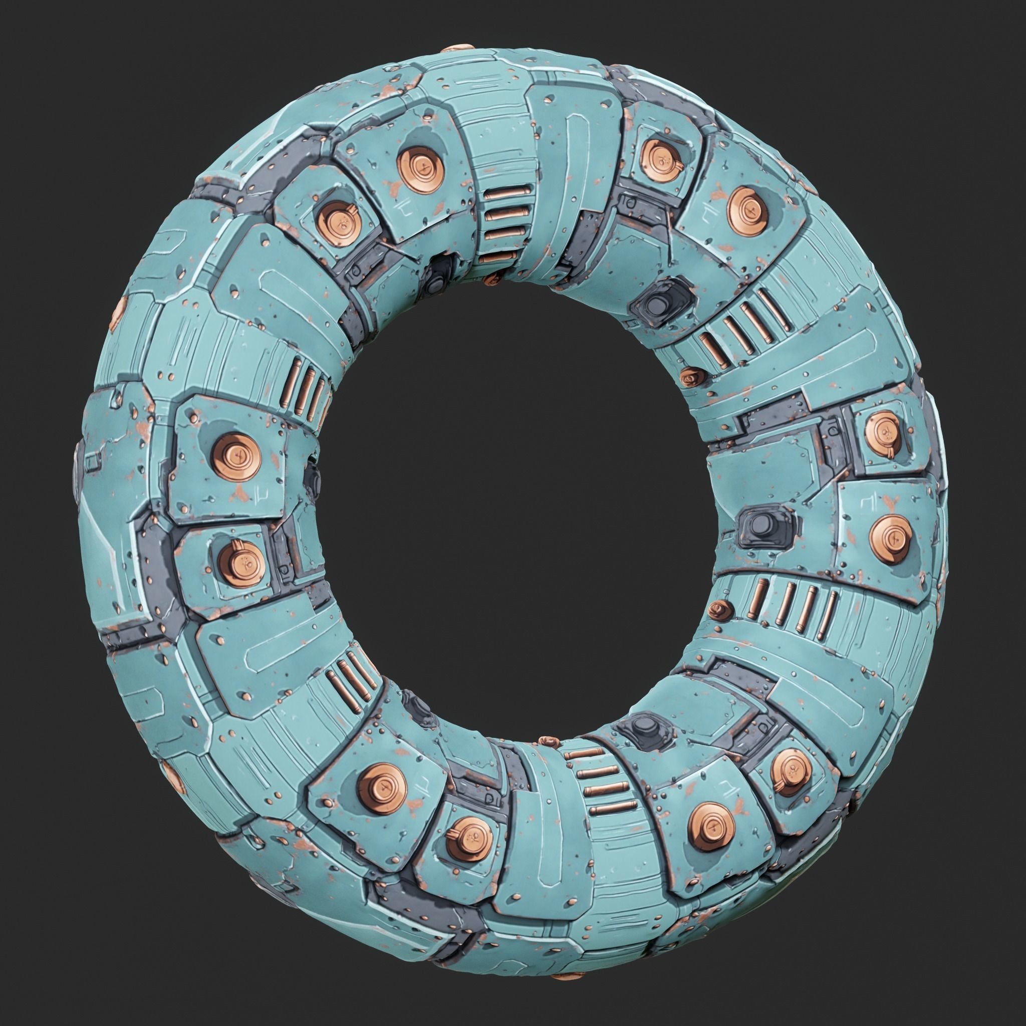 Sci-FI Seamless Texture  Texture_7