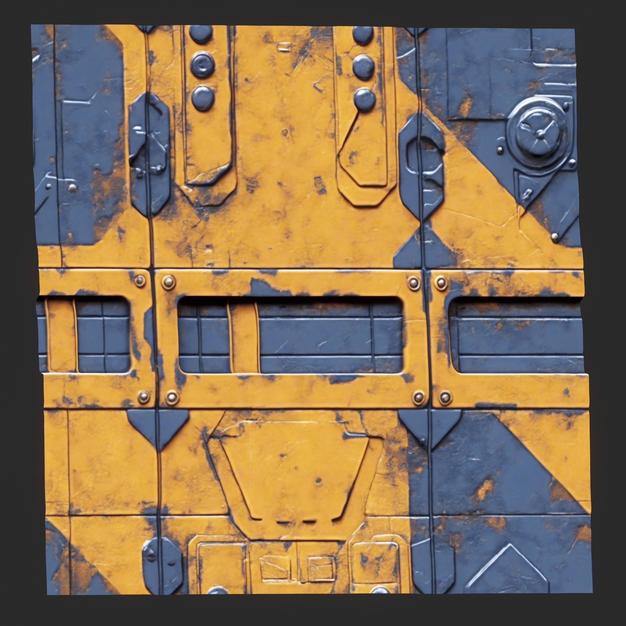 Sci-FI Seamless Texture  Texture_2