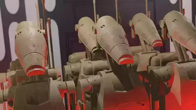 Star Wars B1 Battle Droid 3D model