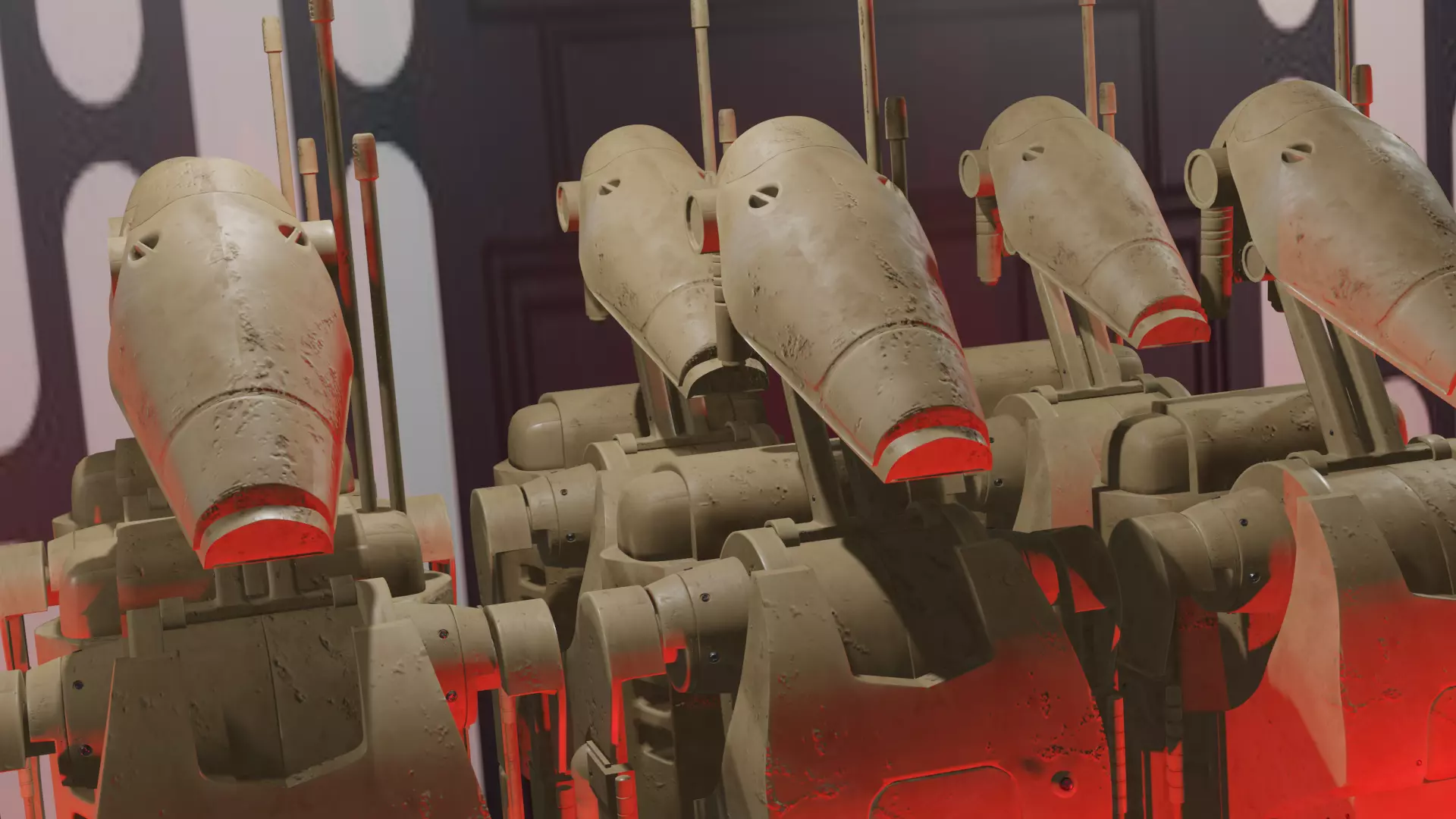 Star Wars B1 Battle Droid 3D model_0