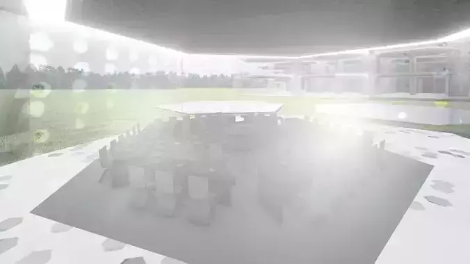 Data show AI room detailed model