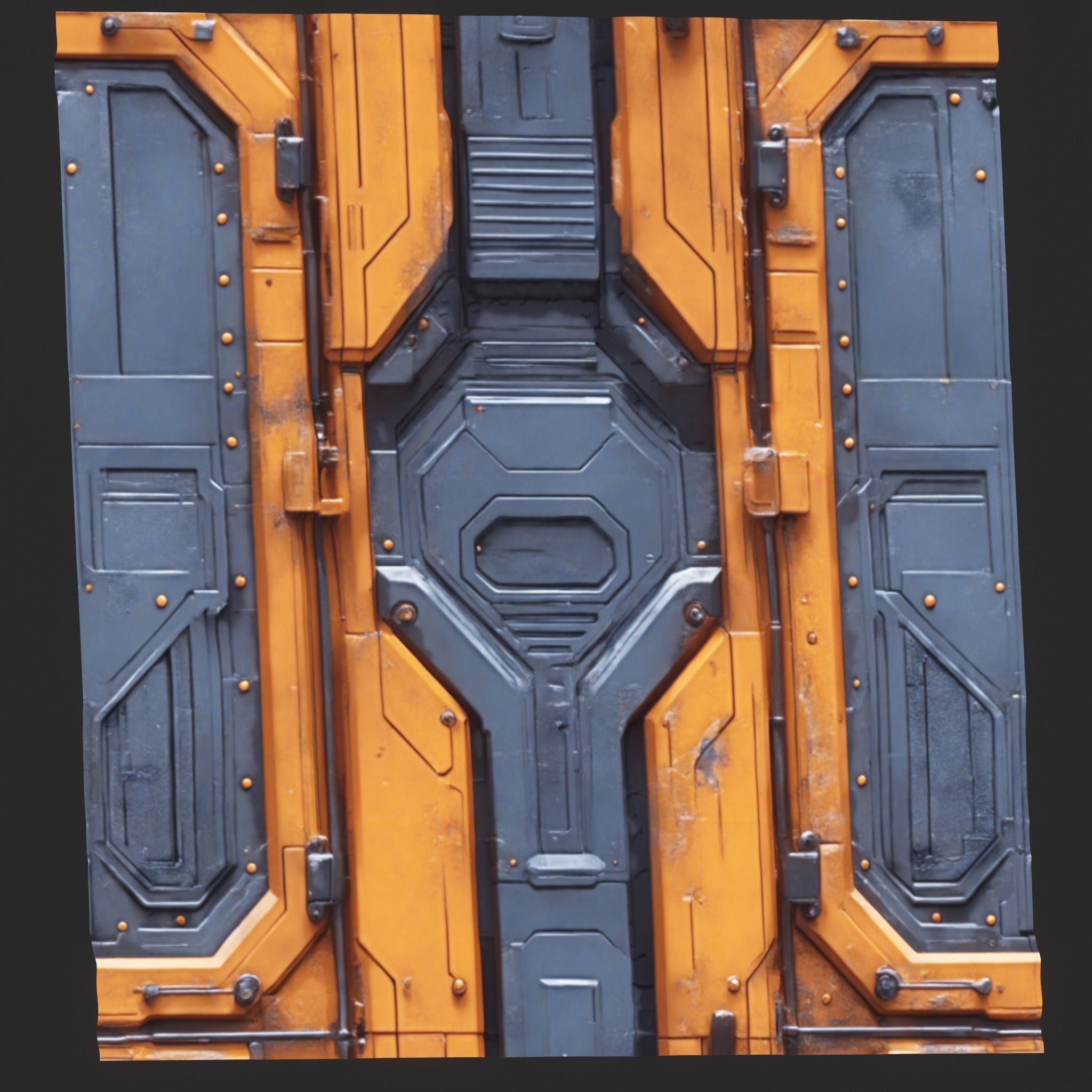 Sci-FI Seamless Texture  Texture_2