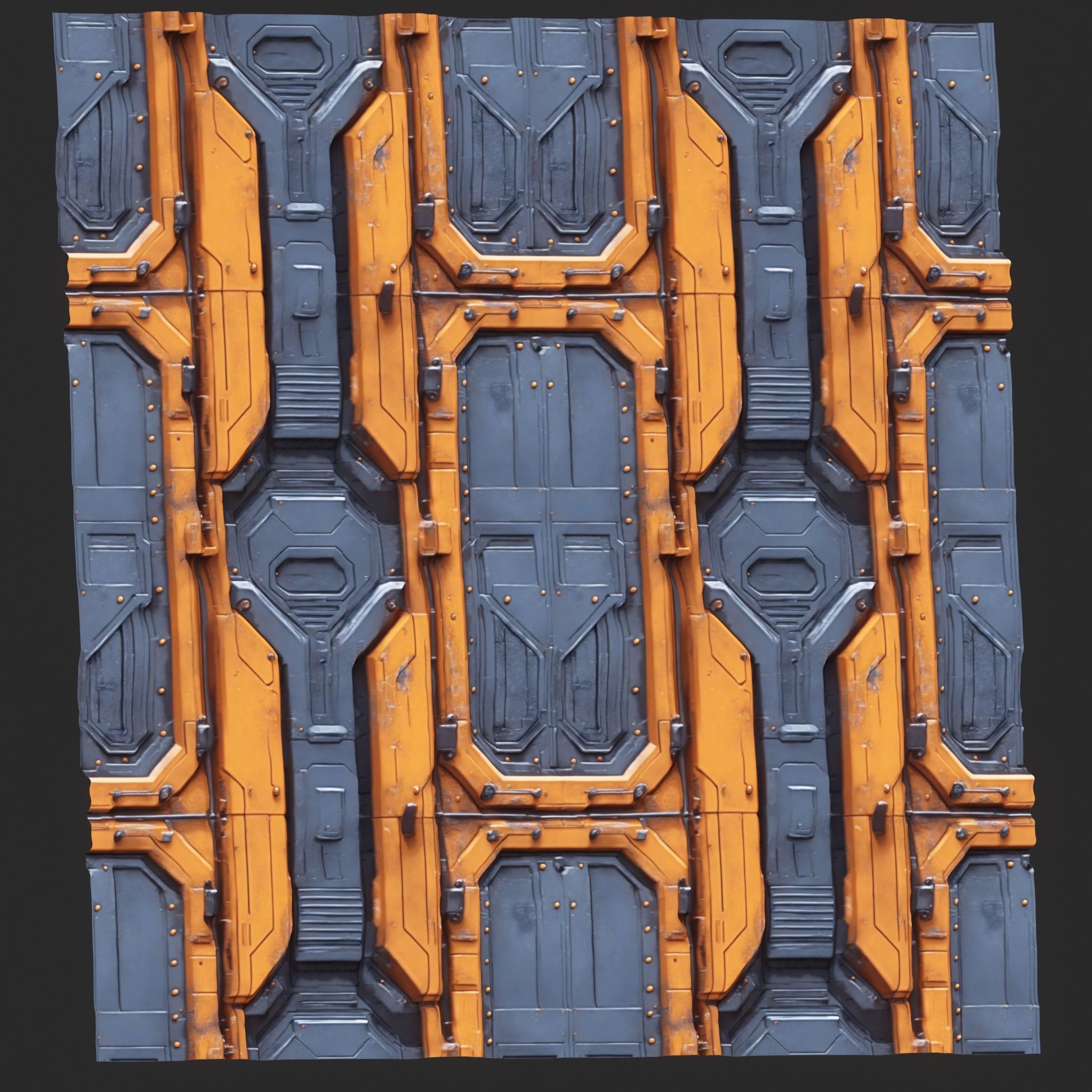 Sci-FI Seamless Texture  Texture_5