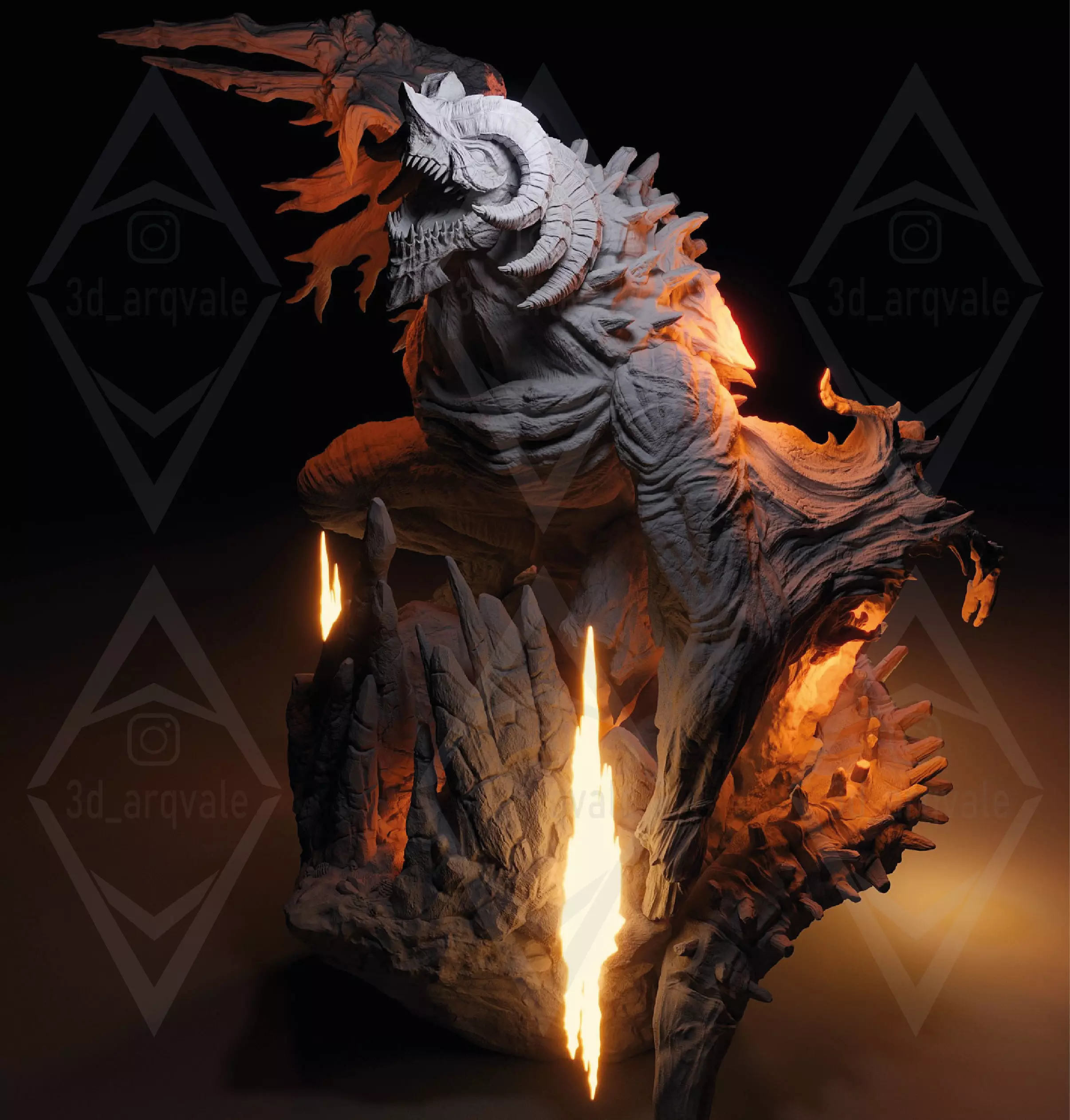 Bayle The Dread 3D print model_0