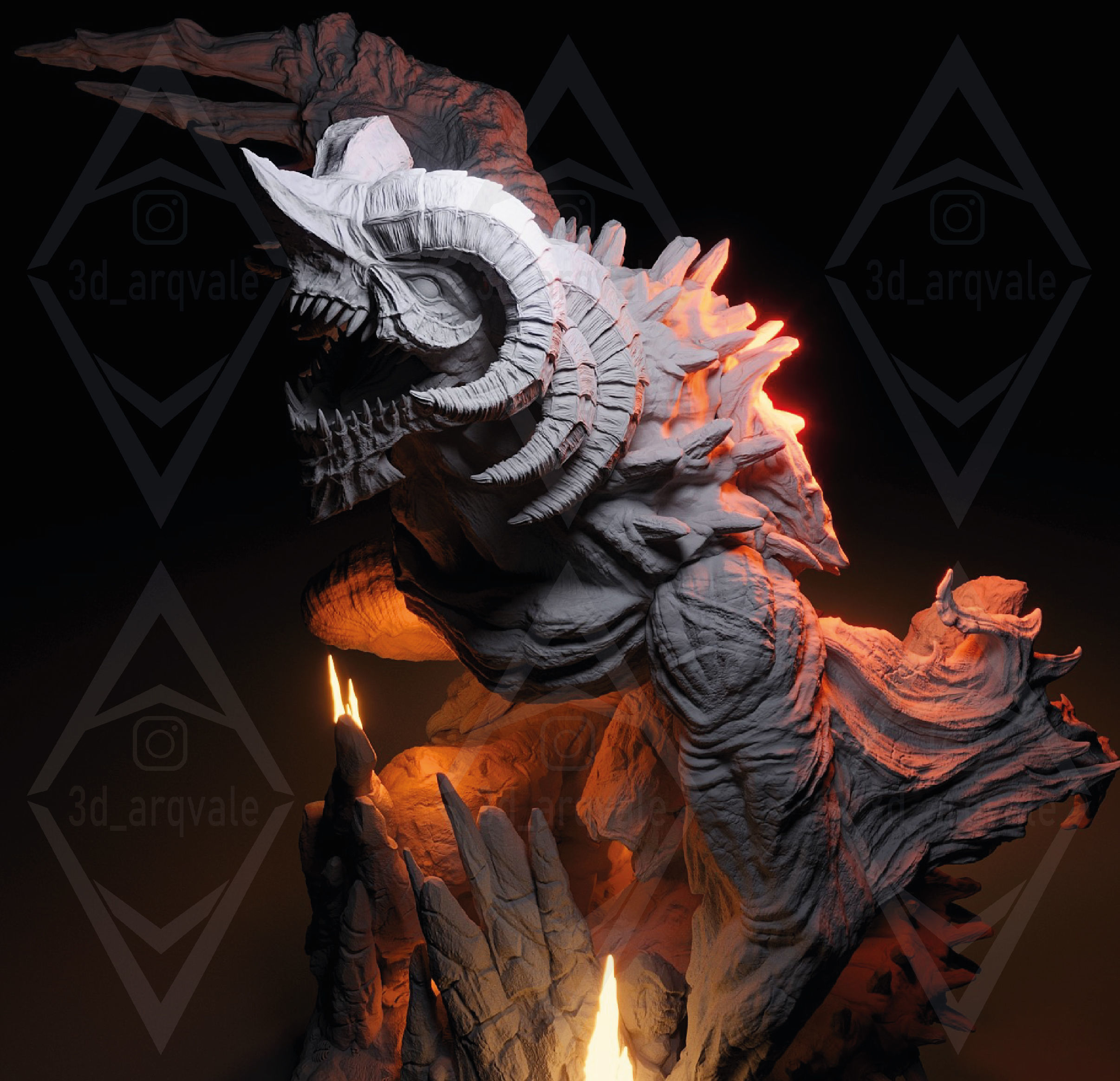 Bayle The Dread 3D print model_1