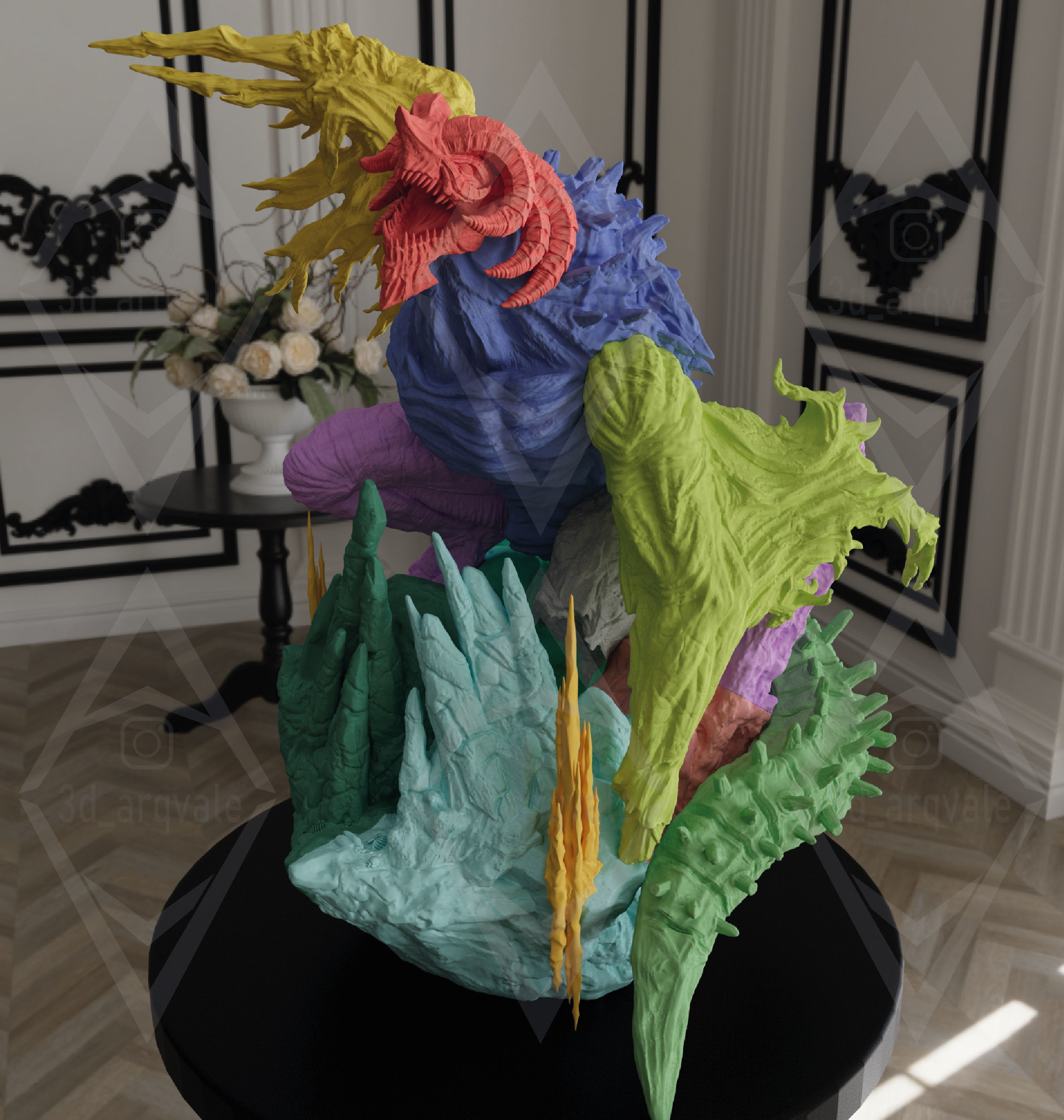 Bayle The Dread 3D print model_9