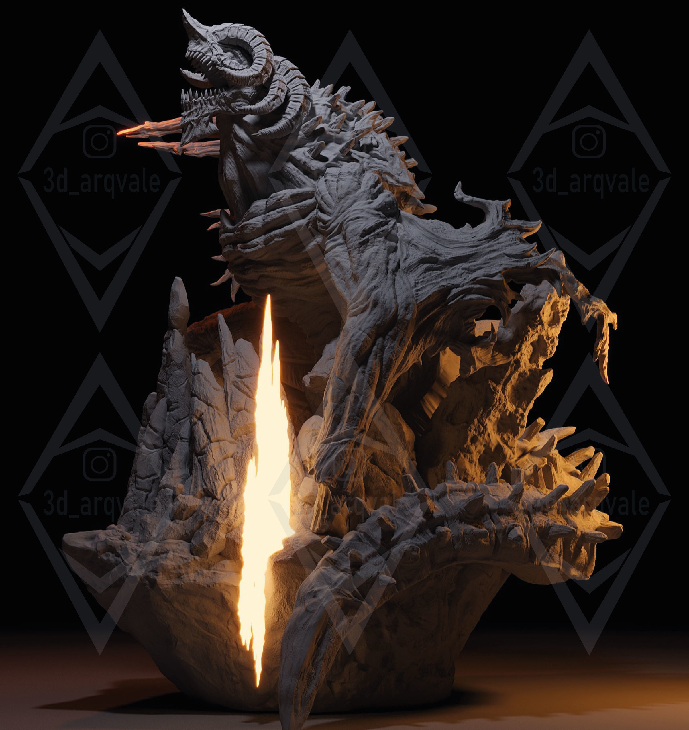 Bayle The Dread 3D print model_2