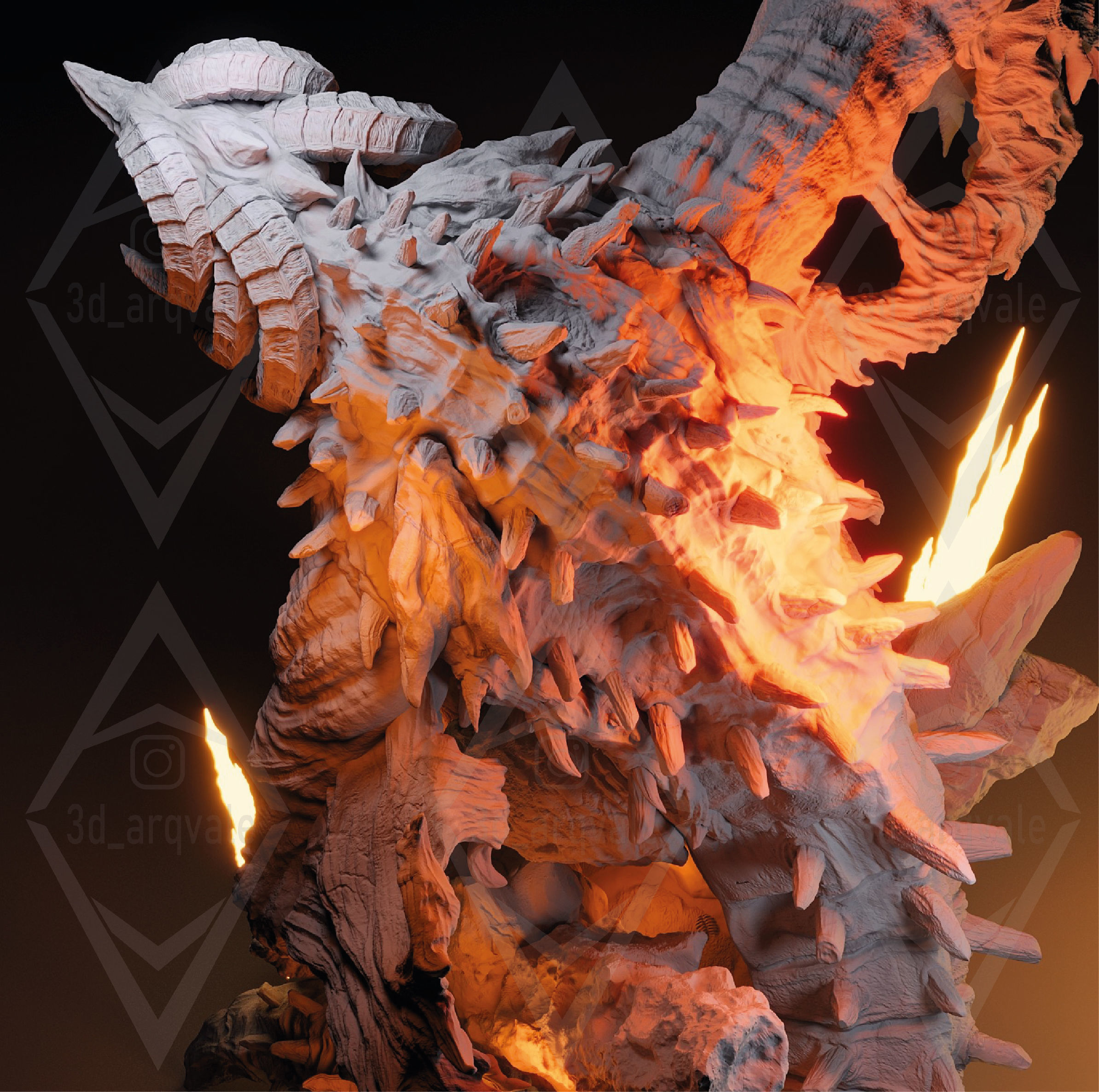 Bayle The Dread 3D print model_7