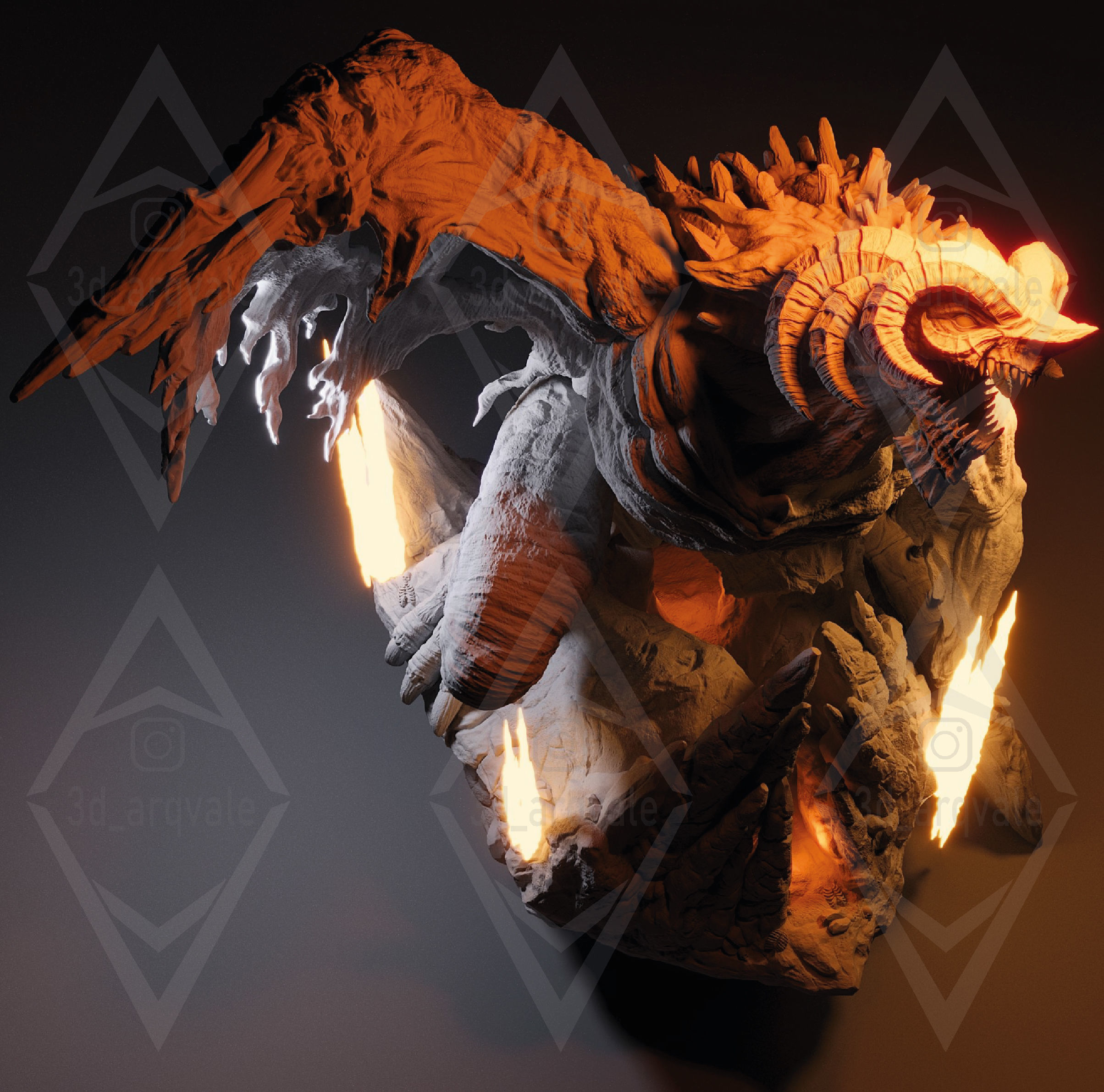 Bayle The Dread 3D print model_8